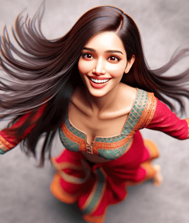 Maaya Lakshmi portrait smile